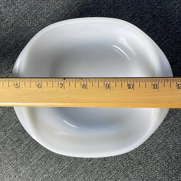 Vintage Dynaware Pyr-O-Rey Cookware Casserole Dish Daisy Floral Opal Mexico - Picture 8 of 11